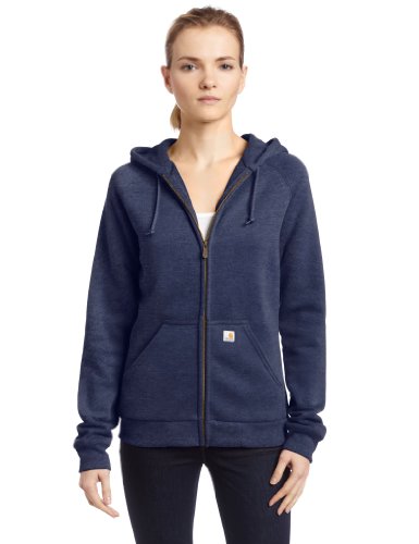 Carhartt Women's Motor City Sweatshirt, Navy Heather, Small On Sale