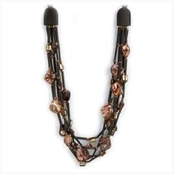Leopard Tribal Shell Necklace