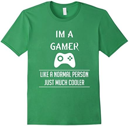 Men's I'm A Gamer - Gaming, Funny, Cool - T Shirt XL Grass