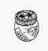 Jarden 7061000105 Kerr 12 Pack 8 ounze Jelly Jar