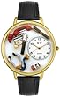 Whimsical Watches Unisex Doctor Gold Watch G0620018
