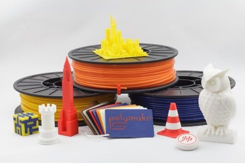 PolyPlus True Blue 1.75mm PLA Filament 0.75kg (1.65lbs) Spool for 3d Printer