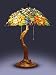 Tiffany Style Rose Tree Table Lamp