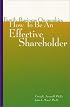 Family Business Ownership: How To Be An Effective Shareholder (Family business leadership series)