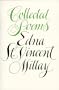 Collected Poems of Edna St. Vincent Millay