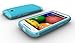 TUDIA LITE TPU Bumper Protective Case for Motorola Moto E (1st Generation, 2014) (Teal)
