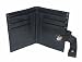 Kleiner Sicherheits-Geldbeutel f�r Reisen und Veranstaltungen, Farbe: schwarz, Ma�e: 104 x 85 x 12 mm, mit Nylonband zur Befestigung an Hose oder G�rtel