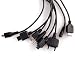 Portable 8-in-1 Multi-Function USB Charger Cable for Cell Phone, Digital Camera, GPS, MP3, PDA