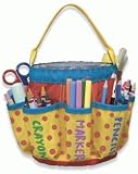Alex Dot to Dot Art To Go Art Travel Tote Full of Art Supplies