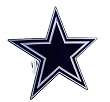 Dallas Cowboys Large Logo-Only Hitch Cover - NFL Football Fan Shop Sports Team Merchandise