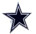 Dallas Cowboys Large Logo-Only Hitch Cover - NFL Football Fan Shop Sports Team Merchandise Image