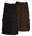 Apparel : XCVI Double Shirred Panel Skirt in Cafe & Black