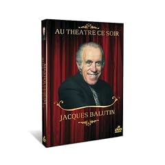 AU THEATRE CE SOIR: le coffret 3DVD de Jacques BALUTIN avec les pi�ces suivantes : La t�te des autres / La mani�re forte / La v�nus de Milo [FR Import]