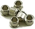 Kluson Adapter Bushings (Set 6) (1/4 inch ID) MB65N-LUS Nickel