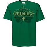 Majestic Philadelphia Phillies Kelly Green Tried and True T-shirt