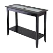 Syrah Console/Hall Table with Frosted Glass By Winsome Furniture
