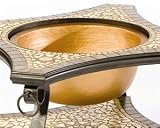 Alfresco Home 80-0105 Small Iron Bowl - Copper Finish