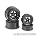 JConcepts JCO3387B Startec Street Eliminator wheel Black: Slash Slash 4x4