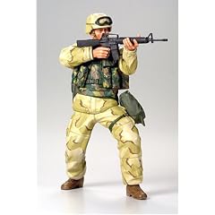 Tamiya 1:16 Modern U.S. Army Infantryman, W�stenuniform (englische Version)