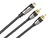 Monster CableLinks Y-Adapter, RCA Female to (2) RCA Male (MCL FR2MR)