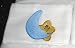 Baby Cakes Baby Burpcloths -Moon and Star Design Design