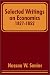 Book Selected Writings on Economics 1827-1852