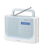 Alba TRDAB2820 - Portable DAB Radio with FM - White/Blue