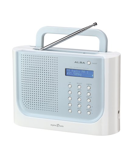Childrens Toyshop  Electronics : Alba TRDAB2820 - Portable DAB Radio with FM - White/Blue