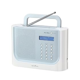 Alba TRDAB2820 - Portable DAB Radio with FM - White/Blue