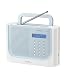 Electronics : Alba TRDAB2820 - Portable DAB Radio with FM - White/Blue