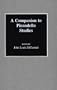 A Companion to Pirandello Studies