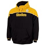 Pittsburgh Steelers NFL Blitz Hooded Fleece Pullover (Black)