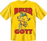 Fun-Shirt " Biker-Gott !!! " Größen S - XXL