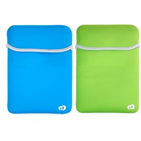 Kroo Reversible Sleeve 2 Side Color for Asus Eee Pc 1000he 10-inch Asus Pc 900 8.9-inch Netbook Asus Eee Pc 1000he Asus Eee Pc 1000ha + Screen Protector
