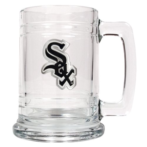 Chicago White Sox - MLB 15oz Glass Tankard (Primary Logo)