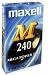 Maxell E240m Mega Power Vhs Video Tapes (pack Of 10)
