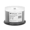 Verbatim DVD-R 4.7GB 8X DataLifePlus White Thermal Printable, Hub Printable 50pk Spindle
