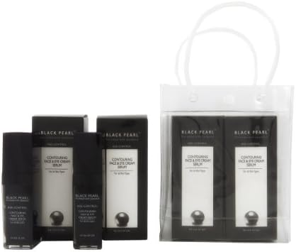 Kit of Two - Contouring Face and Eye Cream Serums, Comes in an Elegant Bag.