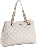 Kate Spade Gold Coast Shimmer Maryanne Tote,Cream,one size
