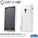 CAPDASE docomo Xperia (SO-01B) / X10 専用 カードホルダー付きハードケース 「ポリマー・ボールド・プロテクティブ ケース」 ポリッシュ・ホワイト PMSEX10-B122