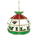 NHL Minnesota Wild Stained Glass Tiffany Lamp - 16" dia.