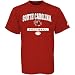 NCAA Russell South Carolina Gamecocks Garnet Football T-shirt