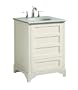 Kohler K-2451-F8 Ballard 24-Inch Vanity, Seashell