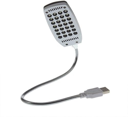 Lslight Mini Portable Flexible LED Hobby Table Desk Laptop Day White Bright 28 Led USB Light Lamp Fit for Reading Working Studying