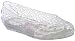 Skechers Women's S Lights Crowning Jelly Shoes,Clear,8 M US