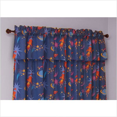 Room Magic Window Panels Set - Star Rocket