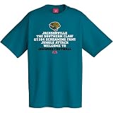 NFL Jacksonville Jaguars Short Sleeve Inside Line T-Shirt