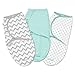 Summer SwaddleMe 3 Piece Adjustable Infant Wrap, Zigzag and Party Dots, Small/Medium