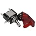 Hama Kfz-Schalter "Ignition Switch", Transparent-Rot mit LED