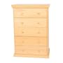 Delta Children's Products Lauren 5 Drawer Dresser in Natural